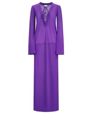 ANDAMANE Maxi Dresses - Purple