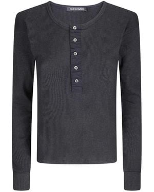 Our Legacy Long Sleeve Tops - Azul