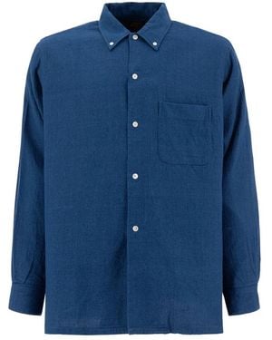Beams Plus Casual Shirts - Blue