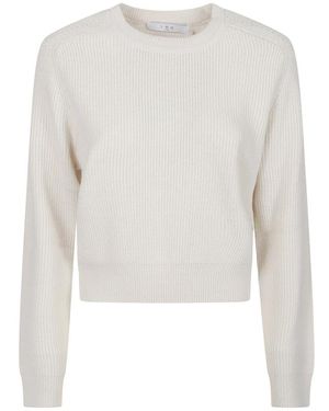 IRO Round-Neck Knitwear - Blanc