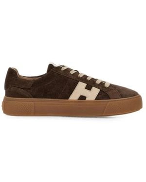 Hogan Crosswind Sneakers - Bruin
