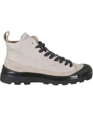 Pànchic Schnürstiefel - Grau