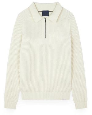 Paul & Shark Innovatives Re-Wool Polo-Shirt - Weiß