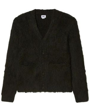 Obey Geknipte Cardigan - Zwart
