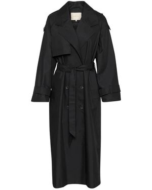 Kaffe Trench Coats - Nero
