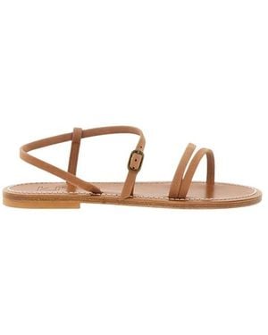K. Jacques Flat Sandals - Marrone