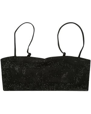Mc2 Saint Barth Sleeveless Tops - Black