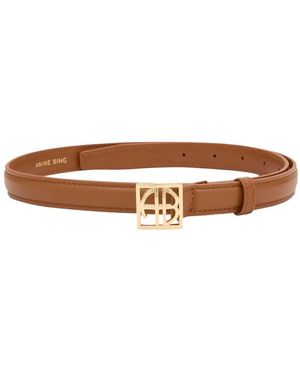 Anine Bing Belts - Brown
