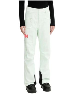 Helly Hansen Fitness ,Groen ,Powderqueen Pant - Zwart