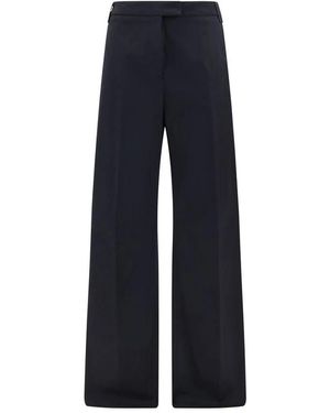 Thelatest Elegant Wide Leg Pants - Blau