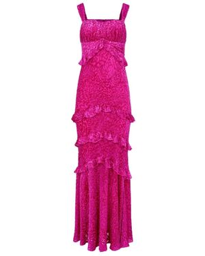 Saloni Maxi Dresses - Rosa