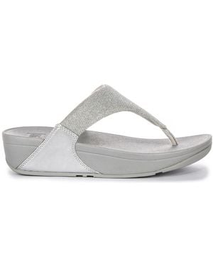 Fitflop Flip Flops - Metallic