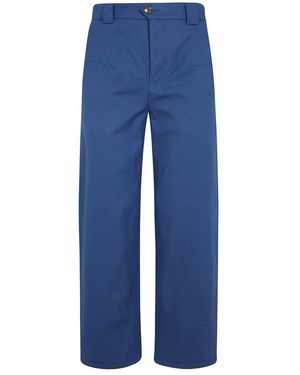 Chloé Wide Broeken - Blauw