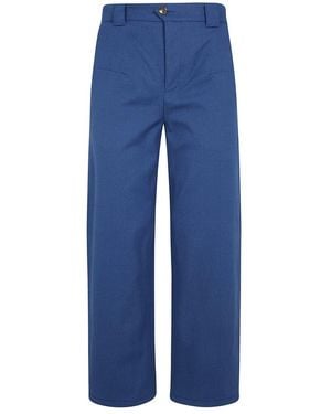 Chloé Wide Hosen - Blau