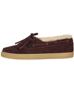 Aiyana Silk-42 Loafer - Braun