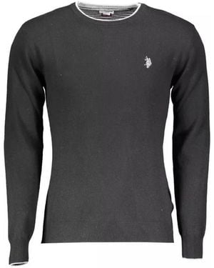 U.S. POLO ASSN. Round-Neck Knitwear - Black