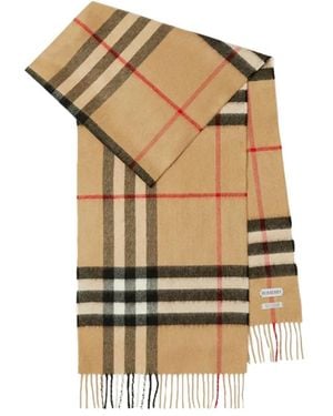 Burberry Winter Scarves - Natural