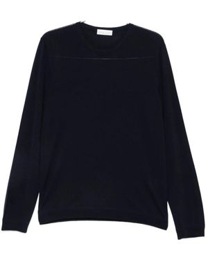 Roberto Collina Round-Neck Knitwear - Bleu