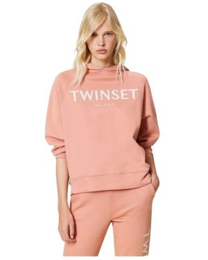 Twinset Sweatshirts & Hoodies > Hoodies - Roze
