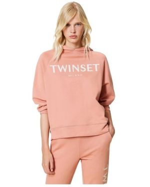 Twinset Hoodies - Pink