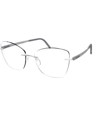 Silhouette Glasses - Metallic