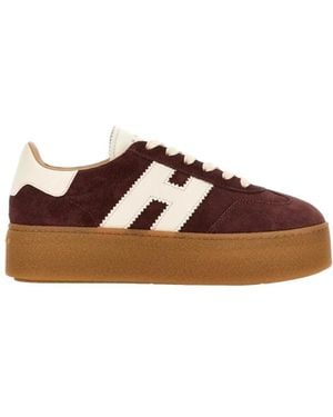 Hogan Schoenen ,Bruin ,Sneakers