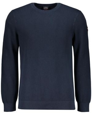 Paul & Shark Round-Neck Knitwear - Blue