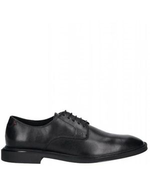 HUGO Schoenen ,Zwart ,Leer Gryff Derby