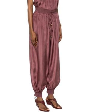 Zimmermann Wide Trousers - Rouge