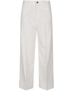 Mason's Wide Trousers - White