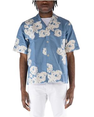 sunflower Short Sleeve Shirts - Azul