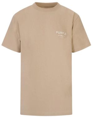 Purple Brand T-Shirts - Natural