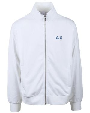 Sun 68 Felpa Con Zip - Blauw