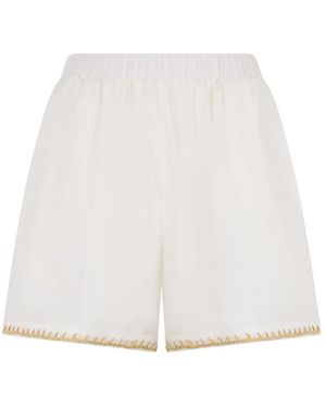 RED Valentino Short Shorts - White