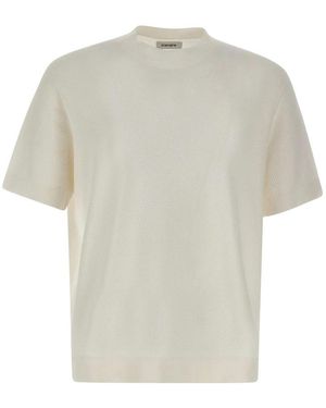 Kangra Round-Neck Knitwear - White