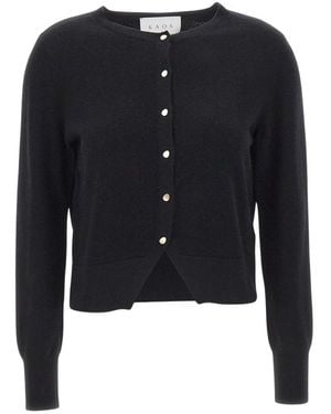 Kaos Truien & Vesten ,Zwart ,Wol Wol Cardigan
