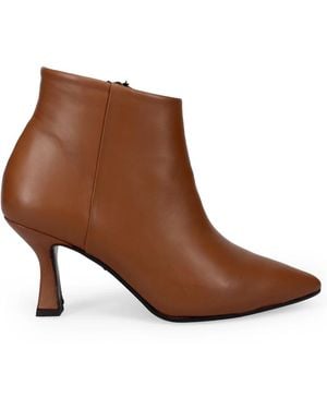 Sangiorgio Heeled Boots - Brown