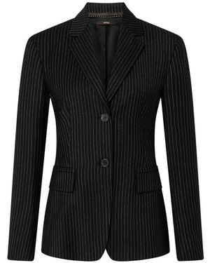 Windsor. Jassen ,Zwart ,Wol Wol Blazer