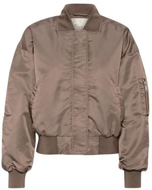 My Essential Wardrobe Bomber Jackets - Brown