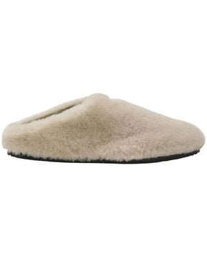 Prada Schoenen ,Grijs ,Infradito Ciabatta - Naturel