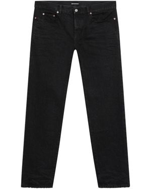 Saint Laurent Straight Jeans - Negro