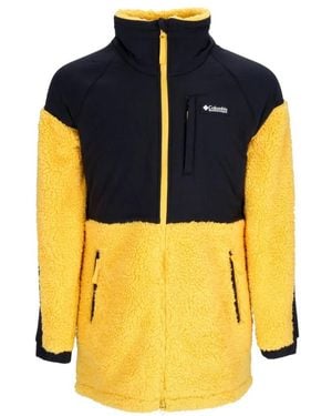 Columbia Ballistic Ridge Full Zip Fleece - Yellow