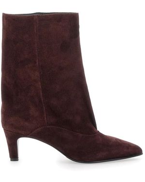 Strategia Heeled Boots - Marron