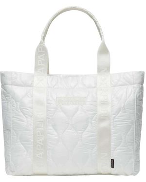 Napapijri Shopping Bags - White