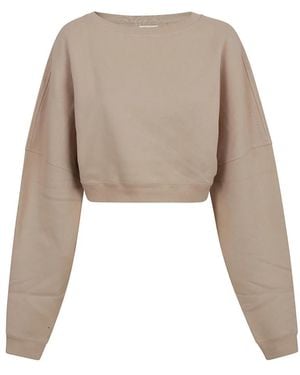 Saint Laurent Sweatshirts - Naturel
