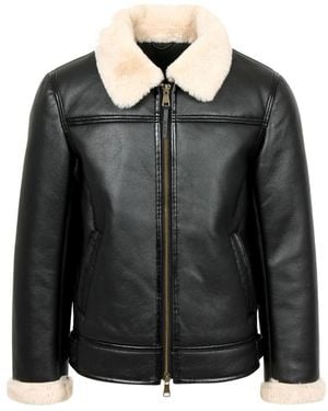 AT.P.CO Faux Fur & Shearling Jackets - Nero