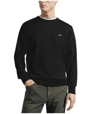 Paul & Shark Round-Neck Knitwear - Black