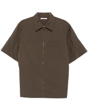 Givenchy Short Sleeve Shirts - Brown