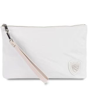 Blauer Clutches - Blanco
