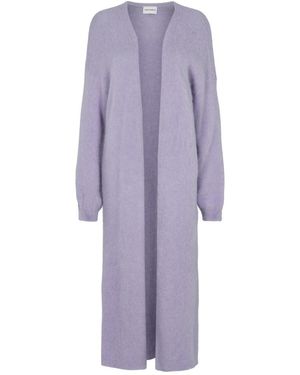 American Dreams June Lange Alpaca Cardigan - Paars
